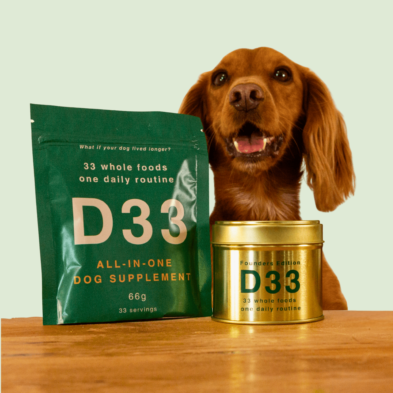 All - In - One Daily Supplement for Dogs - D33 - Healthier, Happier Dogs for Longer -